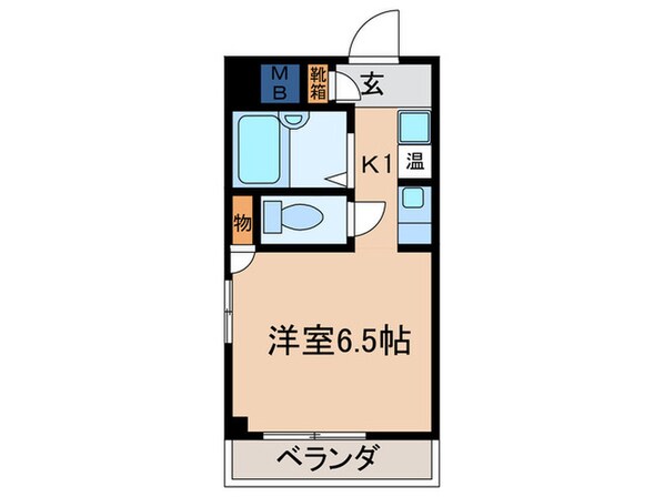 Ｇ１ビル志賀公園の物件間取画像